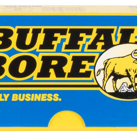 Buffalo Bore Ammunition 47C20 Hunting & Sniping Strictly Business 458SOCOM 350gr Semi Jacketed Flat Point 20 Per Box/12 Case