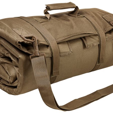 NcStar CVSHMR2957T Roll Up Shooting Mat  Tan 69"L x 35" H PVC