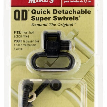 Uncle Mike's MO10012 Super Swivel  Blued 1" Steel Quick Detach