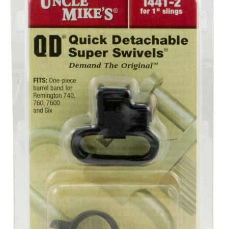 Uncle Mike's 14412 Super Swivel  Quick Detach Blued 1" Loop for Remington 7600/ 760 (1969-Present)