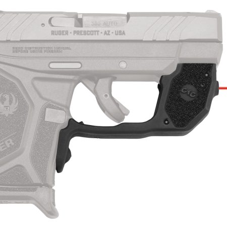 Crimson Trace 0173101 Laserguard  Ruger LCP II, Red Laser Black Polymer
