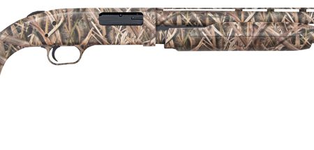 Mossberg 54218 500 Super Bantam 20 Gauge with 22" Barrel, 3" Chamber, 5+1 Capacity, Overall Mossy Oak Shadow Grass Blades Finish & Synthetic Stock Right Hand (Youth) Includes Accu-Set Chokes