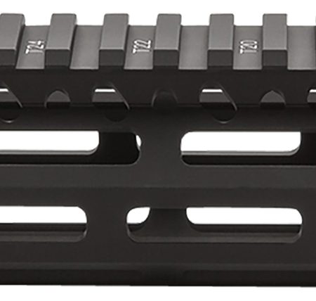 BCM MCMR7556BLK BCMGunfighter MCMR 7" M-LOK, Free-Floating Style Made of Aluminum with Black Anodized Finish for AR-Platform