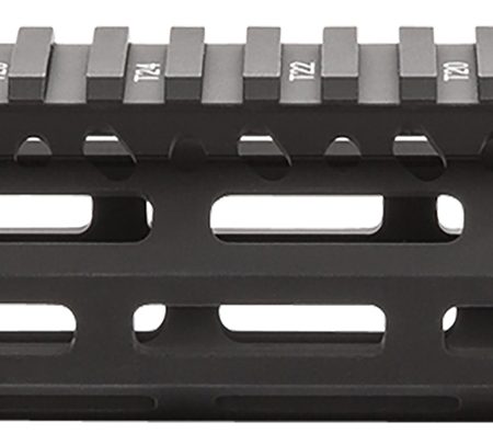 BCM MCMR8556BLK BCMGunfighter MCMR 8" M-LOK, Free-Floating Style Made of Aluminum with Black Anodized Finish for AR-Platform