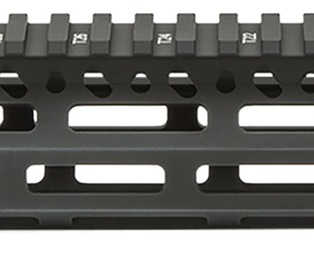 BCM MCMR9556BLK BCMGunfighter MCMR 9" M-LOK, Free-Floating Style Made of Aluminum with Black Anodized Finish for AR-Platform