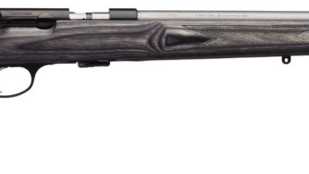 Browning 025236202 T-Bolt Target/Varmint SR 22 LR 10+1 22" Threaded Varmint Barrel, Polished Blued Steel Receiver, Satin Gray Laminate Stock, Pachmayr Decelerator Recoil Pad, Optics Ready