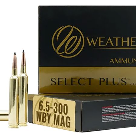 Weatherby B653127LRX Select Plus  6.5-300WthbyMag 127gr Barnes LRX Lead Free 20 Per Box/10 Case