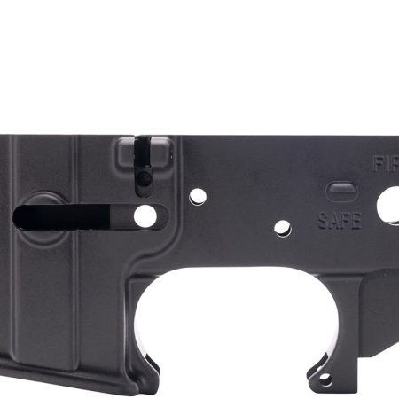 Anderson D2K067A000OP Receiver  Multi-Caliber Black Anodized Finish 7075-T6 Aluminum Material with Mil-Spec Dimensions for AR-15