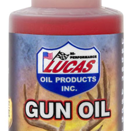 Lucas Oil 10006 Lucas Gun Oil  Cleans, Lubricates, Prevents Rust & Corrosion 2 oz Squeeze Bottle