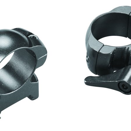 Weaver Mounts 49326 Lever Lok  Matte Black 1" High