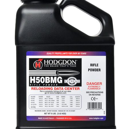 Hodgdon 50BMG8 Extreme H50BMG 50 Browning Machine Gun (BMG) 8 lbs 1 Canister