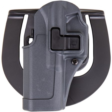 Blackhawk 413525BKL Serpa CQC Sportster OWB Size 25 Gun Metal Gray Polymer Paddle Fits S&W M&P 9/40 & Sigma (not Core) Left Hand