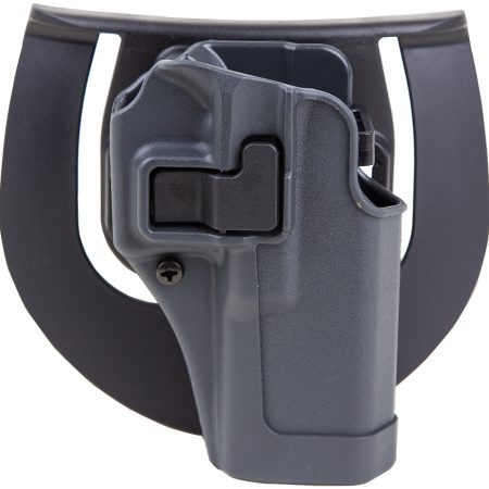 Blackhawk 413513BKR Serpa CQC Sportster OWB Size 13 Gun Metal Gray Polymer Paddle Compatible w/Glock 20/21/37/S&W M&P Right Hand