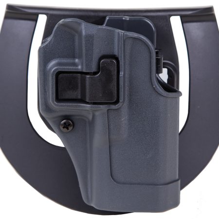 Blackhawk 413502BKR Serpa CQC Sportster OWB Gun Metal Gray Polymer Paddle Compatible w/Glock 19/23/32/36/45  Right Hand