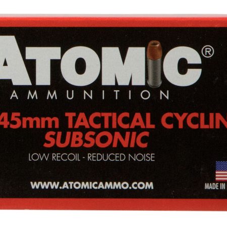 Atomic Ammunition 00408 Rifle Subsonic 5.56x45mmNATO 112gr Soft Point Round Nose 50 Per Box/10 Case