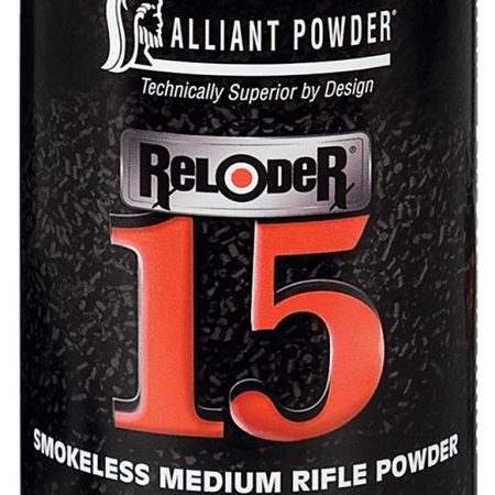 Alliant Powder RELODER15 Rifle Powder Reloder 15 Rifle Multi-Caliber Medium Rifle 1 lb