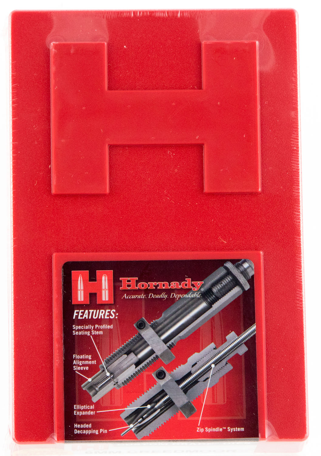 Hornady 546295 Custom Grade Series III 2 Die Set for 6mm Creedmoor Includes Sizing Seater
