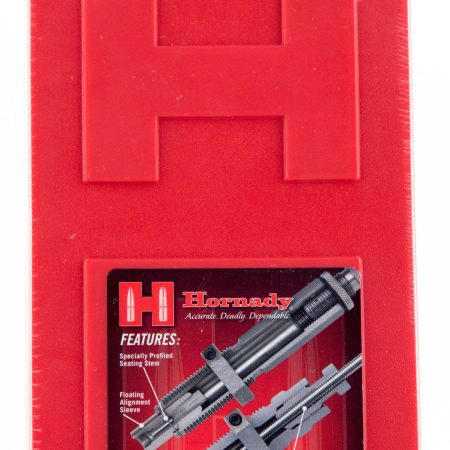 Hornady 546217 Custom Grade Series III 2 Die Set for 22 Creedmoor Includes Sizing Seater