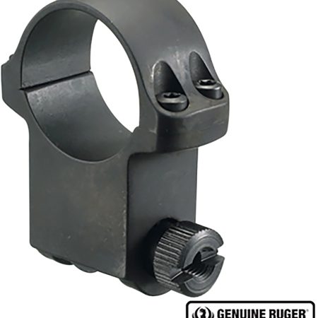 Ruger 90280 6BHM Scope Ring  Matte Black 1" Extra High