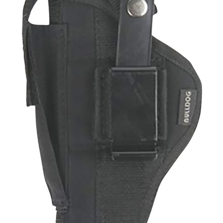 Bulldog FSN30 Extreme  OWB Black Nylon Belt Loop/Clip Fits Compact  3-3.5" Fits 3-4" Barrel Ambidextrous