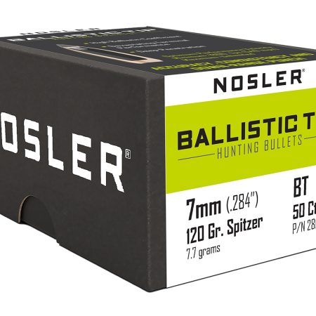Nosler 28120 Ballistic Tip  7mm 120gr Spitzer 50/Box