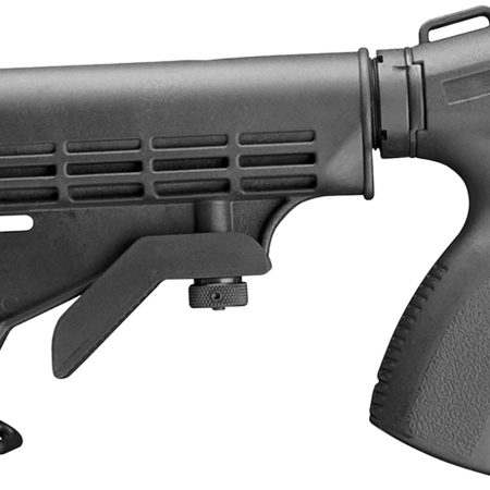 Aim Sports APGSM500 Shotgun  6 Position w/Pistol Grip Black Synthetic for Mossberg 500
