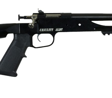 Crickett KSA2180 Precision  22 LR 1 rd 16.13" Blued Steel Barrel, Blued Steel w/Picatinny Rail Receiver, Black Adjustable Stock