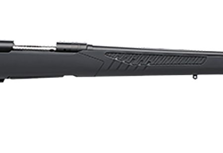 Savage Arms 57023 110 Long Range Hunter Full Size 308 Win 4+1 26" Matte Black Threaded Barrel, Matte Black Drilled & Tapped Carbon Steel Receiver, Adj AccuStock Matte Gray Synthetic Stock, Right Hand