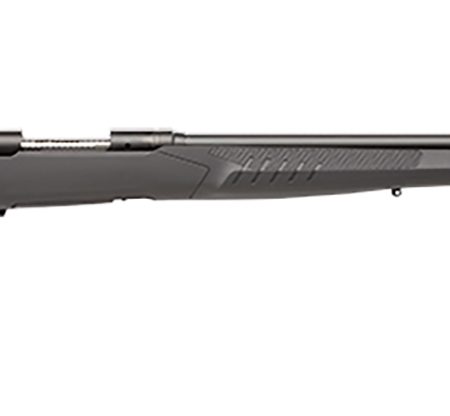 Savage Arms 57067 110 Varmint Full Size 22-250 Rem 4+1 26" Matte Black Button-Rifled Barrel, Matte Black Drilled & Tapped Carbon Steel Receiver, Adj AccuStock Matte Gray Synthetic Stock, Right Hand