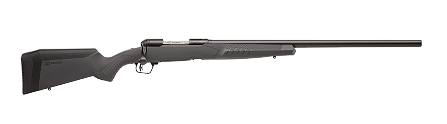 Savage Arms 57068 110 Varmint Full Size 204 Ruger 4+1 26" Matte Black Button-Rifled Barrel, Matte Black Drilled & Tapped Carbon Steel Receiver, Adj AccuStock Matte Gray Synthetic Stock,,Right Hand