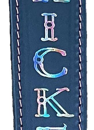 Crickett KSA802 Rifle Sling  Black w/ Pink Stitching Leather 23" OAL Rifle