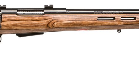 Savage Arms 18529 25 Lightweight Varminter-T 204 Ruger 4+1 Cap 24" Matte Black Rec/Barrel Natural Brown Laminate Fixed Thumbhole Stock Right Hand (Full Size) with Detachable Box Magazine