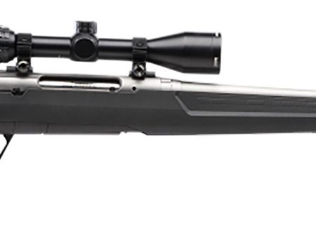 Savage Arms 57101 Axis II XP Full Size 223 Rem 4+1 22" Matte Sporter Barrel, Matte Stainless Steel Receiver Drilled & Tapped, Matte Black Fixed Synthetic Stock, Bushnell Banner 3-9x40mm, Right Hand