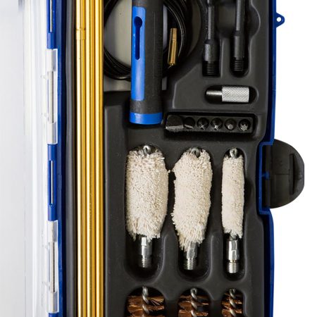 DAC GMSGHY GunMaster Universal Hybrid Cleaning Kit Multi-Gauge Shotgun/21 Pieces Black/Blue