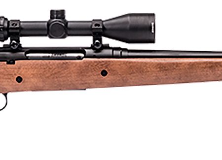 Savage Arms 22678 Axis II XP Full Size 6.5 Creedmoor 4+1 22" Matte Black Sporter Barrel, Matte Black Carbon Steel Receiver, Drilled & Tapped Hardwood Fixed Stock, Bushnell 3-9x40mm, Right Hand