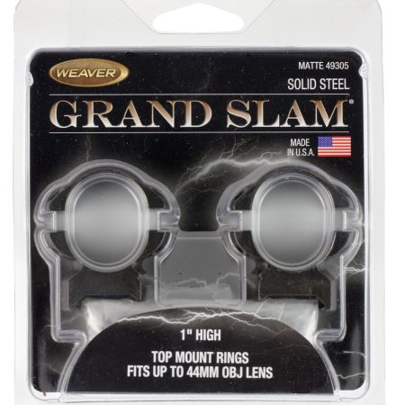 Weaver Mounts 49305 Grand Slam  Matte Black 1" High