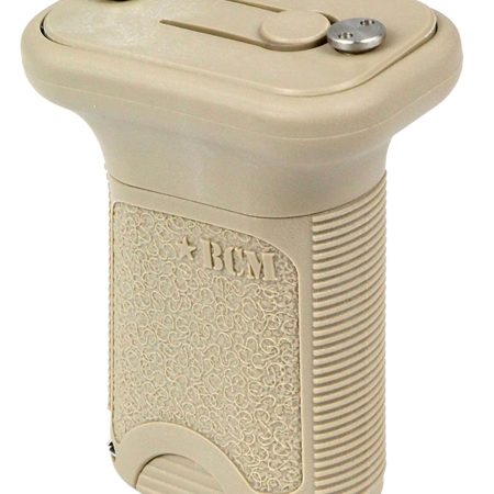 BCM VGSKMOD3FD BCMGunfighter Vertical Grip Mod 3 Made of Polymer With Flat Dark Earth Finish for KeyMod Rail