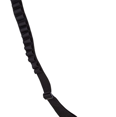 Blackhawk 43SS15BK Shotgun Shell Sling Black Nylon Webbing 2" Wide Shell Loops Adjustable Two-Point Design
