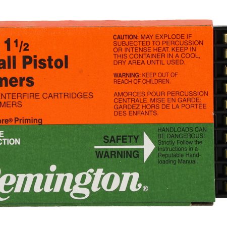 Remington Ammunition 22600 Centerfire Primers Reloading Small Pistol Multi Caliber Handgun