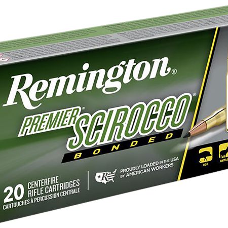 Remington Ammunition 29328 Premier Scirocco Bonded 30-06Springfield 180gr Swift Scirocco Bonded 20 Per Box/10 Case