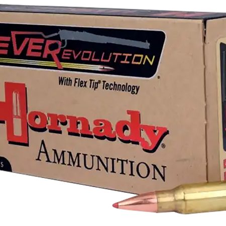 Hornady 82240 LEVERevolution  338MarlinExpress 200gr Flex Tip eXpanding 20 Per Box/10 Case