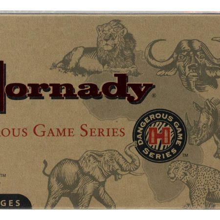 Hornady 82666 Dangerous Game  416Ruger 400gr Dangerous Game Solid 20 Per Box/6 Case