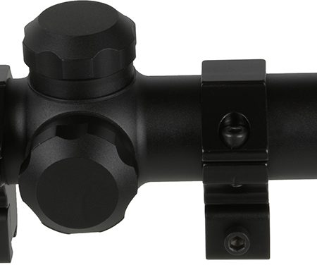 TruGlo TG8504BR Compact  Matte Black 4x32mm 1" Tube Duplex Reticle