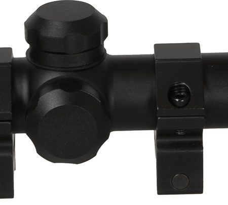 TruGlo TG8504BD Compact  Black Anodized Matte Black 4x 32mm 1" Tube Diamond Reticle