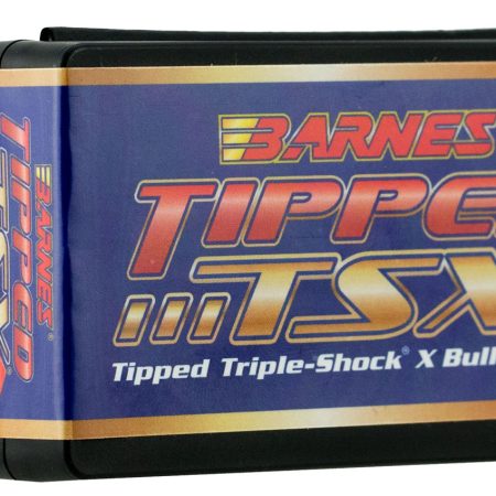 Barnes Bullets 30220 Tipped TSX  25Cal 100gr TTSX Boat Tail 50/Box
