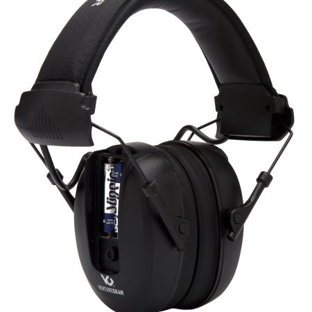 Pyramex VGPME10 Venture Gear Clandestine Electronic Muff 24 dB Over the Head Black Adult 1 Pair