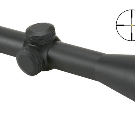 Trijicon 200002 AccuPoint  Black Hardcoat Anodized 3-9x 40mm 1" Tube Illuminated Duplex Crosshair w/Green Dot Reticle