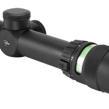 Trijicon 200054 AccuPoint  Black Hardcoat Anodized 1-4x 24mm 30mm Tube German #4 Crosshair w/ Green Dot Reticle