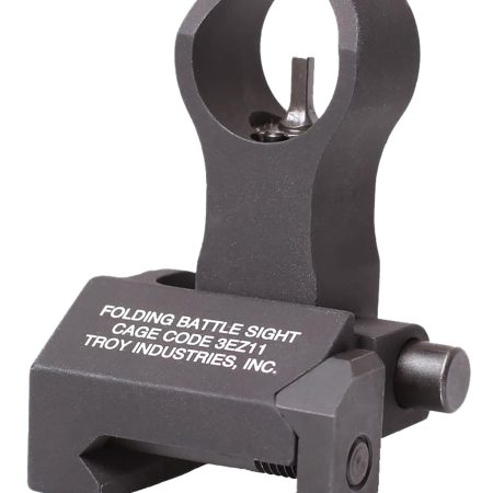 Troy Ind SSIGFBSFHBT00 Front Folding BattleSight HK  Black Hardcoat Anodized