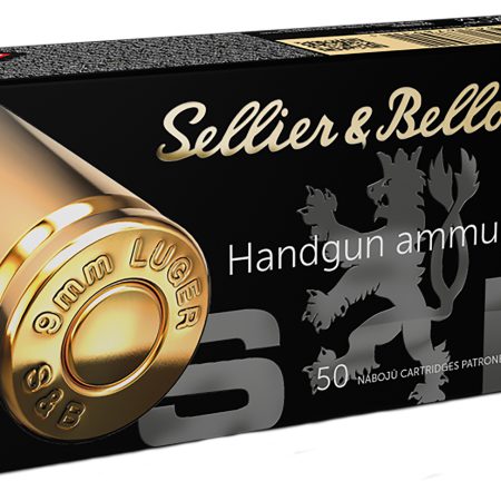 Sellier & Bellot SB9A Handgun  9mmLuger 115gr Full Metal Jacket 50 Per Box/20 Case
